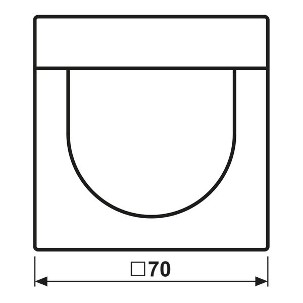 Centre plate with knob AL1740D image 5
