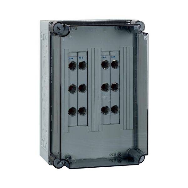 D02 enclosure with 4x D02-Slide-Fuse-Base, MB 400A, 3-pole image 7