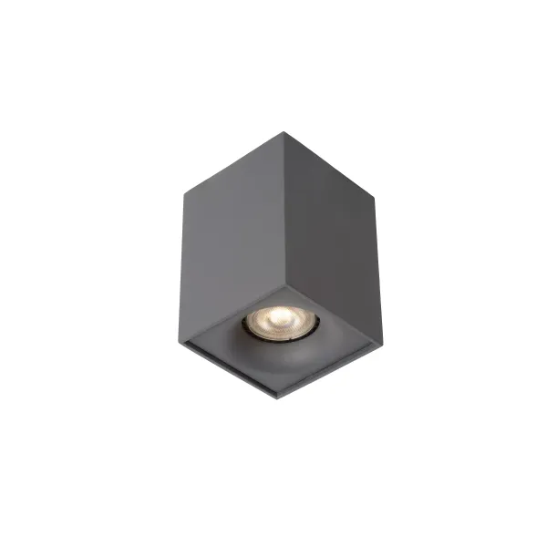 BENTOO-LED Spot Gu10/5W L8 W8 H11cm Grey image 1