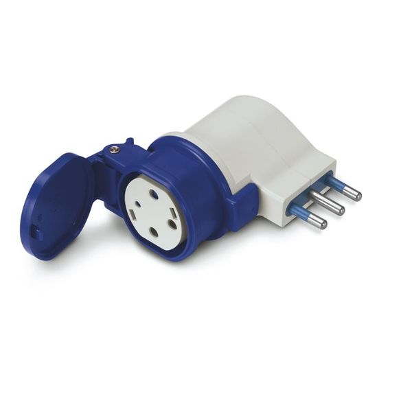 ADAPTOR 2P+E IP44 16A 200-250V AC image 5