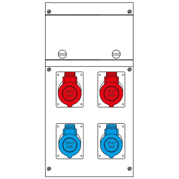 EARTH/NEUTRAL IP20 TERMINAL BLOCK image 1