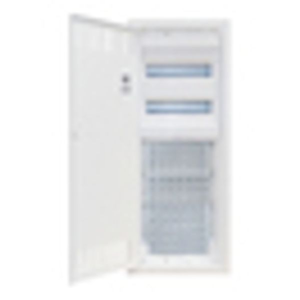 Media combi frame and door, vertical 5-rows, 2 DIN-rails image 8