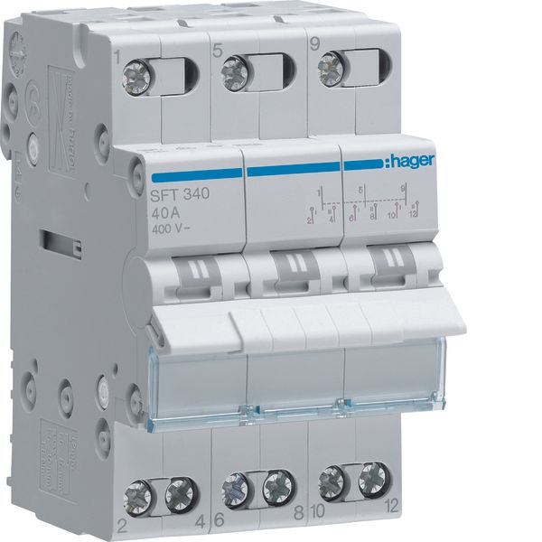 3P 40A Centre Off Changeover , Top image 1