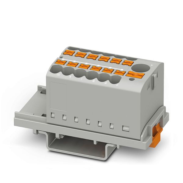 PTFIX 6/12X2,5-NS35 GY-EX - Distribution block image 1