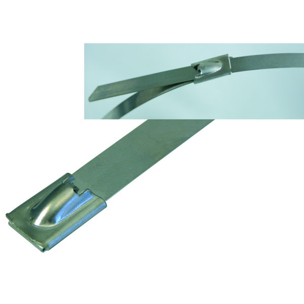 Cable ties steel SS 316 alloy 152x4.5 mm image 4