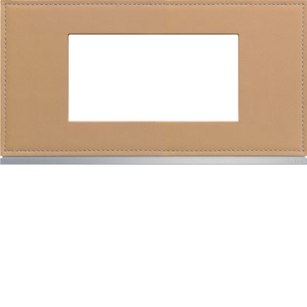 GALLERY FRAME 4 F. SINGLE CORD LEATHER image 1