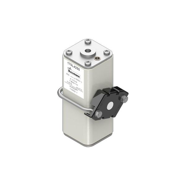 Fuse-link, high speed, 50 A, AC 1600 V, compact size 1, 43 x 63 x 110 mm, aR, IEC, single indicator image 7