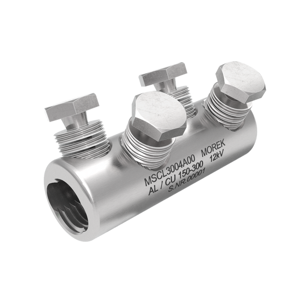 MSCL300 Al/Cu 150-300mm² 12kV 4xAluminum screw SB cable connector image 1