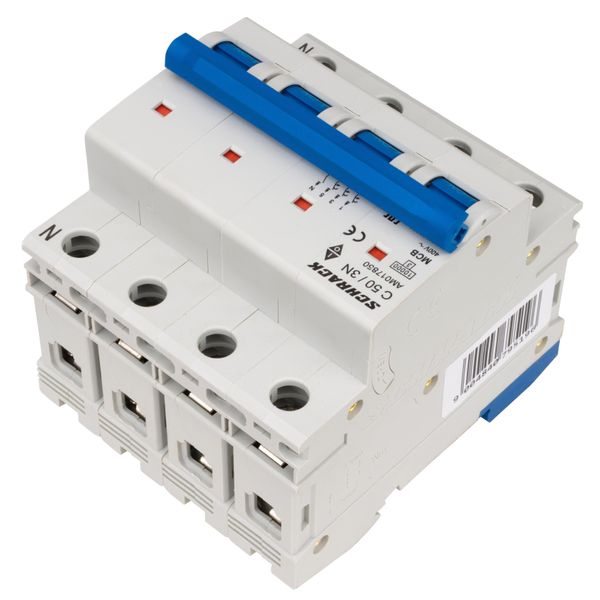 Miniature Circuit Breaker (MCB) AMPARO 10kA, C 50A, 3+N image 5