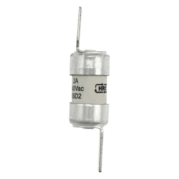 Fuse-link, LV, 2 A, AC 240 V, BS88/E1, 12 x 47 mm, gL/gG, BS image 22