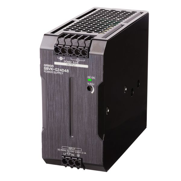 Book type power supply, Pro, 240 W, 48VDC, 5A, DIN rail mounting image 4