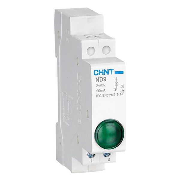 LED pilot 110Vac/Vdc Green (ND9-PV110) image 1