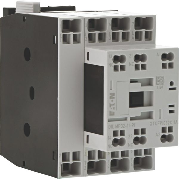 Contactor, 4 pole, AC operation, AC-1: 32 A, 1 N/O, 1 NC, 220 V 50/60 Hz, Push in terminals image 15