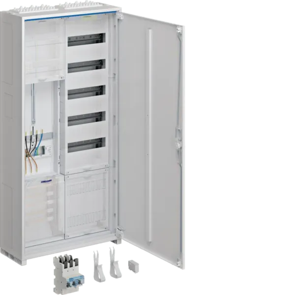 Complete cabinet, univers Z, 1ZP, 3-point, VT5, APZ, SLS 50A, 1100x550x205 mm, IP44 image 1