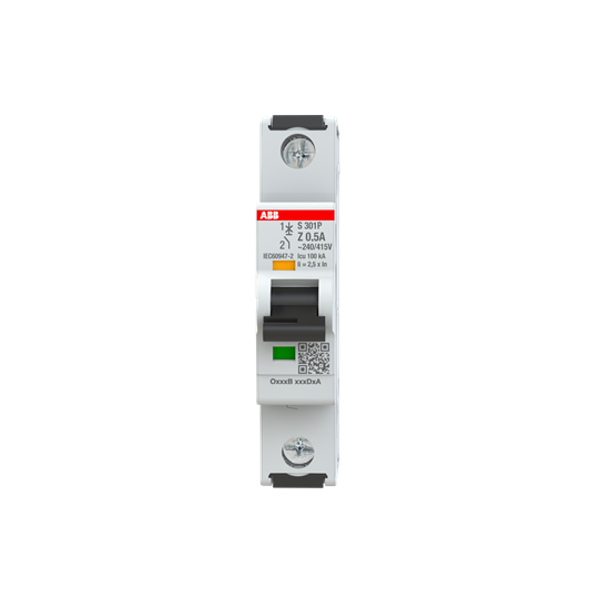 S301P-Z0.5 Miniature Circuit Breaker - 1P - Z - 0.5 A image 10