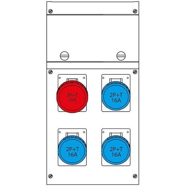 SWITCH DISCONNECTOR 20A 4P IP66 image 2