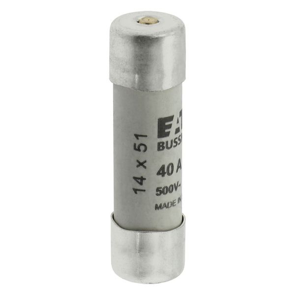 Fuse-link, LV, 40 A, AC 500 V, 14 x 51 mm, gL/gG, IEC, with striker image 11