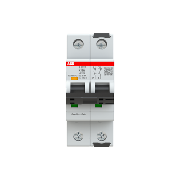 S302P-K8 Miniature Circuit Breaker - 2P - K - 8 A image 10