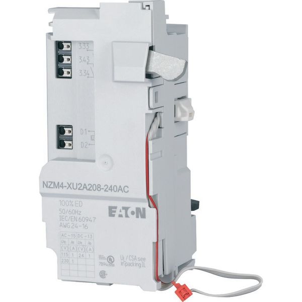 Undervoltage release for NZM4, configurable relays, 2NO, 24DC, Push-in terminals image 15