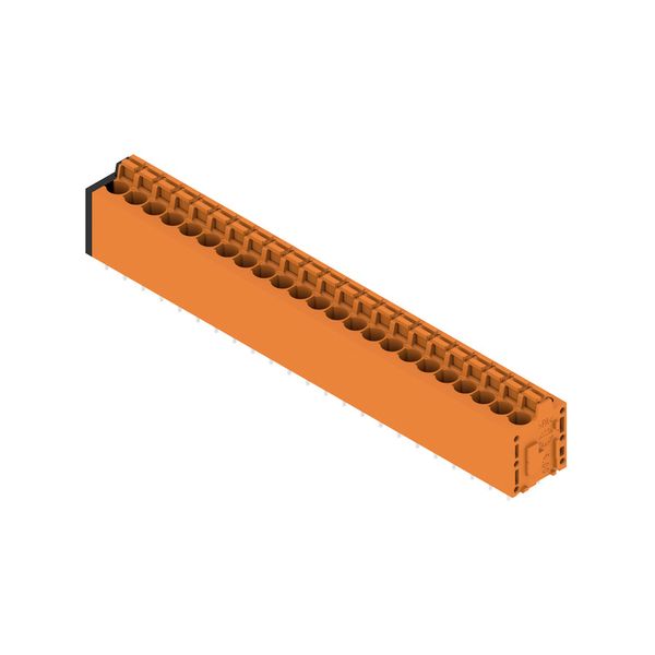 PCB terminal, 5.00 mm, Number of poles: 23, Conductor outlet direction image 3