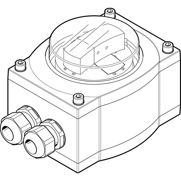 SRAP-M-CA1-GR270-1-A-T2P20 Sensor box image 1