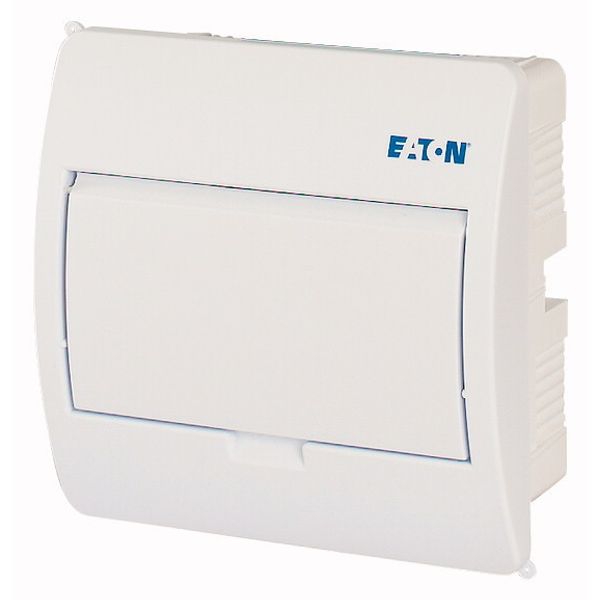 ECO Compact distribution board, flush mounting, 1-rows, 8 MU, IP40 image 1