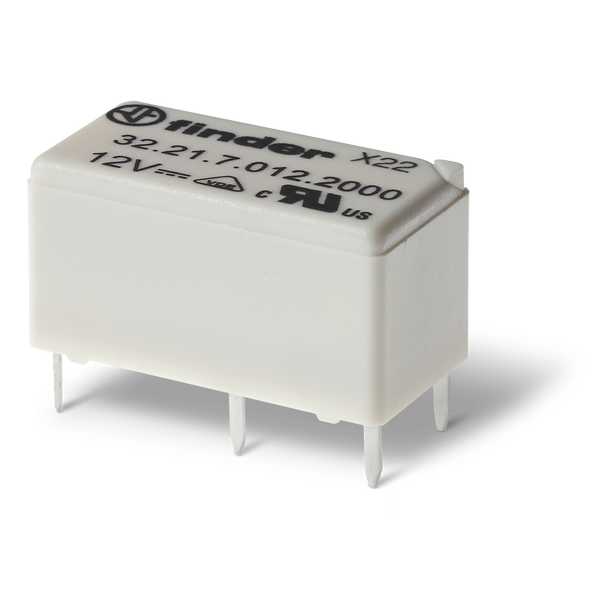 Subminiature PCB Rel. 1NO 6A/12VDC Sensitive, 200 mW/AgCdO (32.21.7.012.2300) image 2