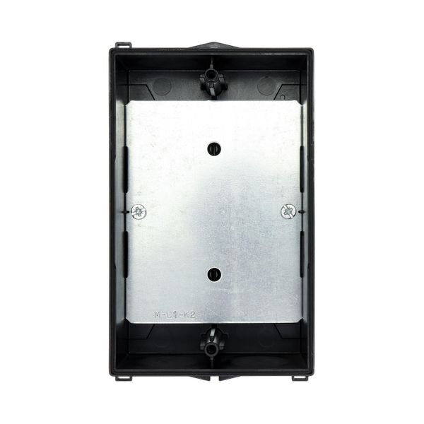 Insulated enclosure, HxWxD=160x100x145mm, +mounting plate image 22