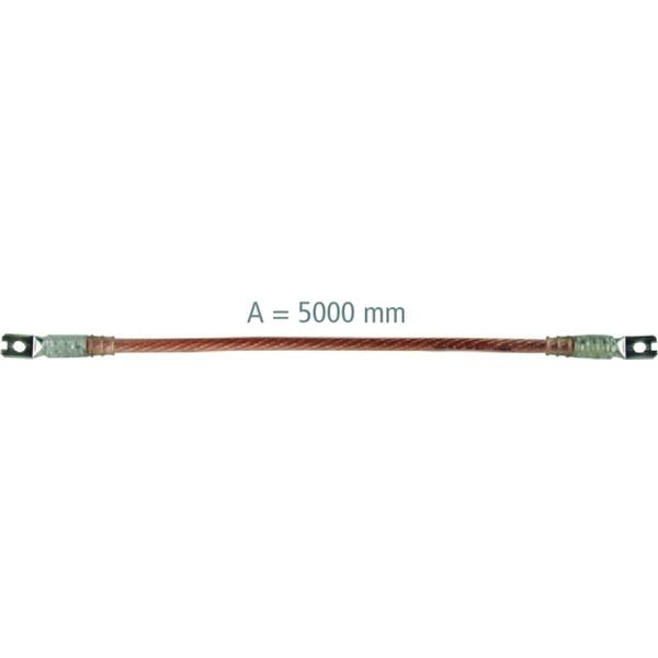 Single-pole earthing and short-circuit. cable 120mm² with crimped cabl image 1