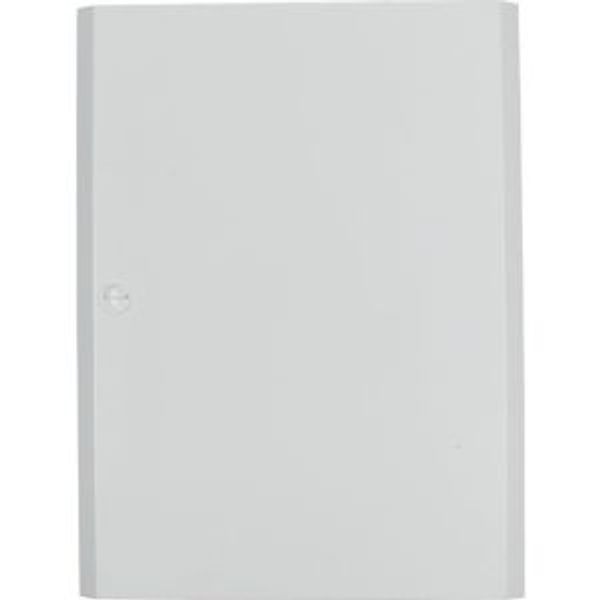 Surface mounted steel sheet door white, for 24MU per row, 2 rows image 2