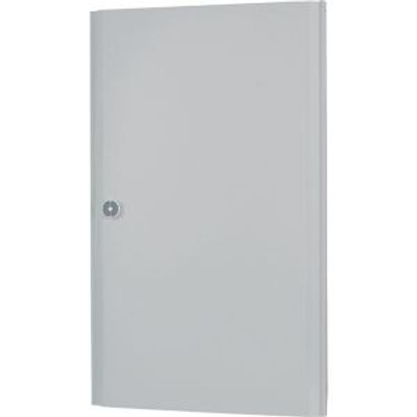 Sheet steel door with rotary door handle HxW=1200x600mm image 2