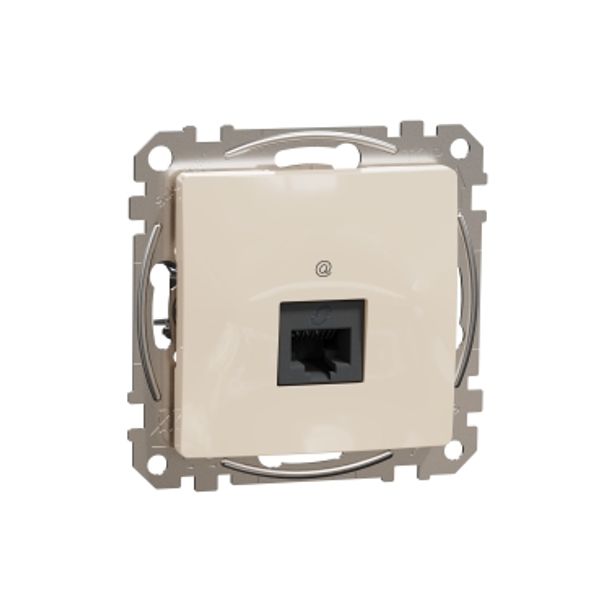 DATA Outlet CAT 6 UTP, Sedna Design & Elements, RJ45, Beige image 3