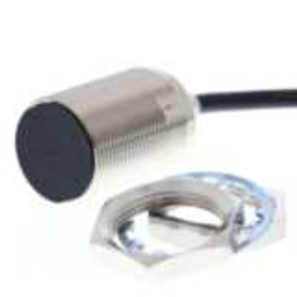 Proximity sensor, inductive, brass-nickel, M30, shielded, 20 mm, NC, 5 E2E 8434E image 1