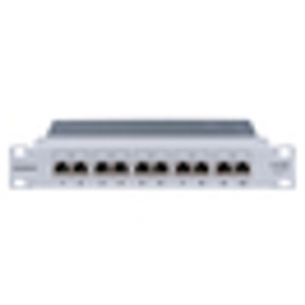 DE-EMBEDDED LINE Patchpanel 10" 10xRJ45 shielded, 10GB, 1U image 4