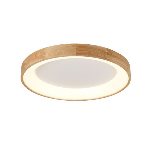 Mad LED Ceiling Light 42W 3200Lm 3000K 60cm Natural Wood image 1