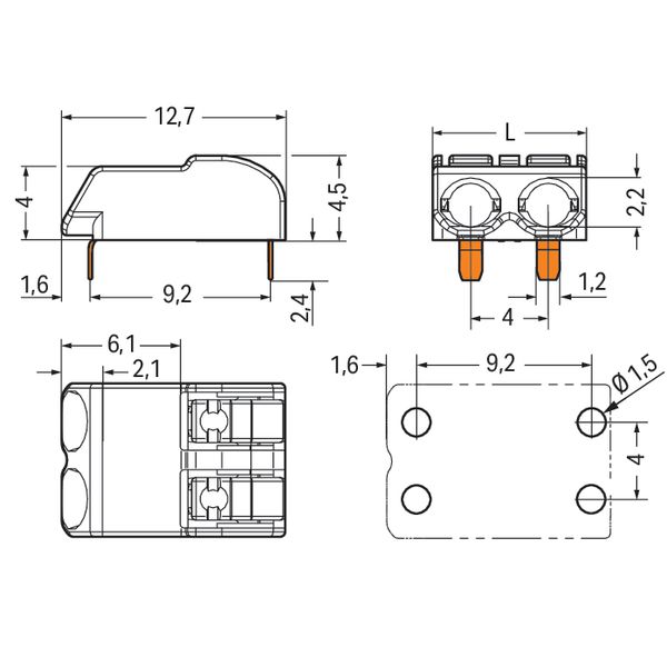 THR PCB terminal block image 6