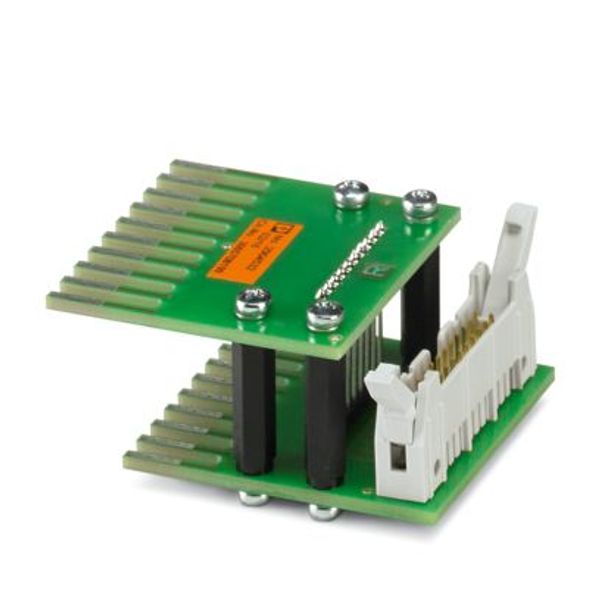 Adaptér P-FLK20/UKK3/PLC/R Řešení adaptace pro kontaktování dvoupatrových řadových svornic se šroubovým připojením na 20pólový konektor plochého kabelu (2904532) image 1