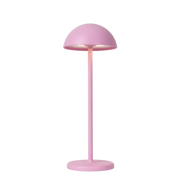 Lucide JOY - Table lamp Outdoor - Ø 11,5 cm - LED Dim. - 1x1,5W 3000K - IP54 - Pink image 1