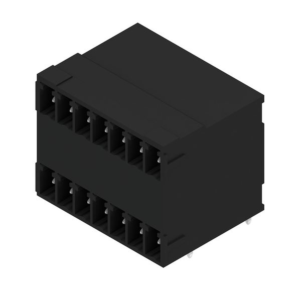 PCB plug-in connector (board connection), 3.81 mm, Number of poles: 14 image 3