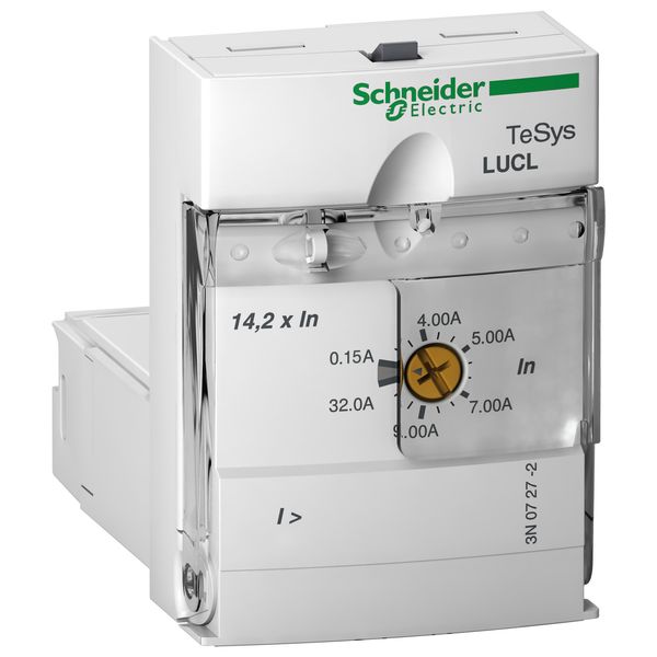 Standard control unit, TeSys Ultra, 1.25-5A, 3P motors, magnetic protection, coil 24V DC image 1