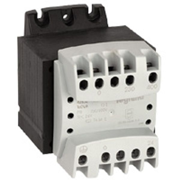 Equipment transformer 1 phase - prim 230-400 V / sec 24-48 V - 160 VA image 1