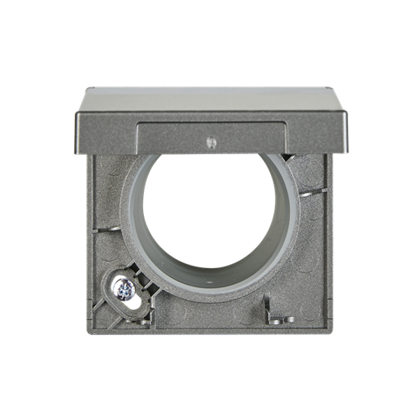 5530B-A67030803 Cable Outlet / Blank Plate / Adapter Ring grey - future linear image 2