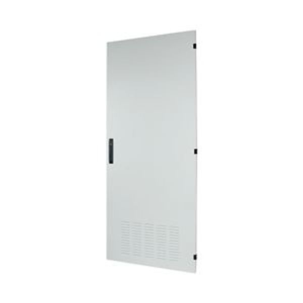 Section wide door, ventilated, left, HxW=2000x800mm, IP42, grey image 4