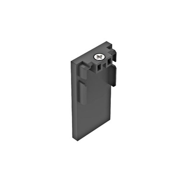 48V BASIC TRACK ENDCAP 2 PCS BLACK image 1