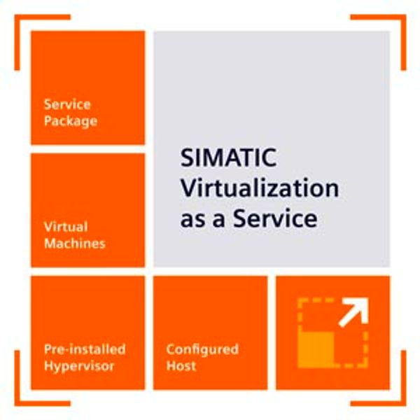 Virtual machine with pre-installed Microsoft Windows Server 2012 R2 64-bit operating system incl. Microsoft license and SIMATIC PCS 7 V8.2 Batch Server without image 1