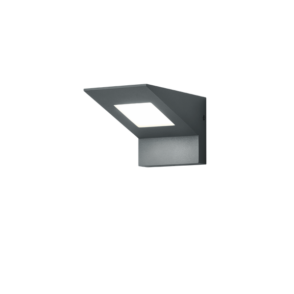 Nelson LED wall lamp anthracite image 1