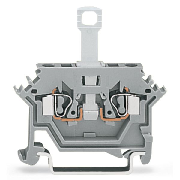 2-conductor disconnect terminal block for DIN-rail 35 x 15 and 35 x 7. image 3