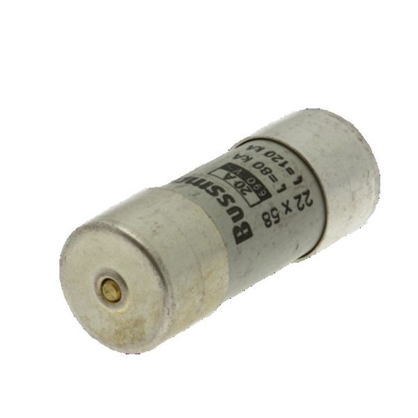 Fuse-link, LV, 20 A, AC 690 V, 22 x 58 mm, gL/gG, IEC, with striker image 3