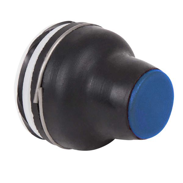 booted head for pushbutton XAC-B - blue - 4 mm, -25..+70 °C image 1