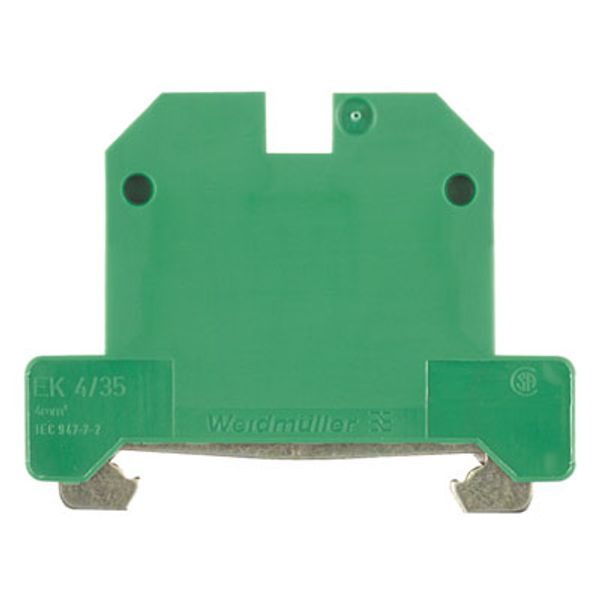 PE terminal, Screw connection, 4 mm², 800 V, Number of connections: 1, image 1